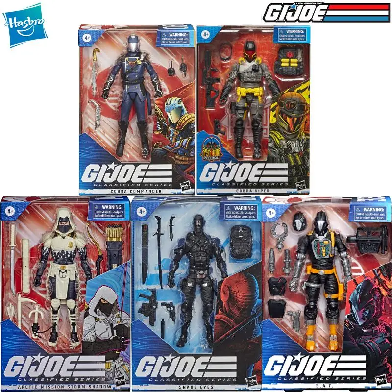 Hasbro G.I.Joe Classified Series Action Figure Collectible Premium Toy with Multiple Accessories 6 Inch Scale Genuine Original