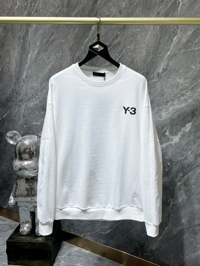 White New luxury 2023 Tag Y-3 Yohji Yamamoto Pullover Hoodies Hoody hooded Sweatshirts velvet Cotton Drake Street #R068