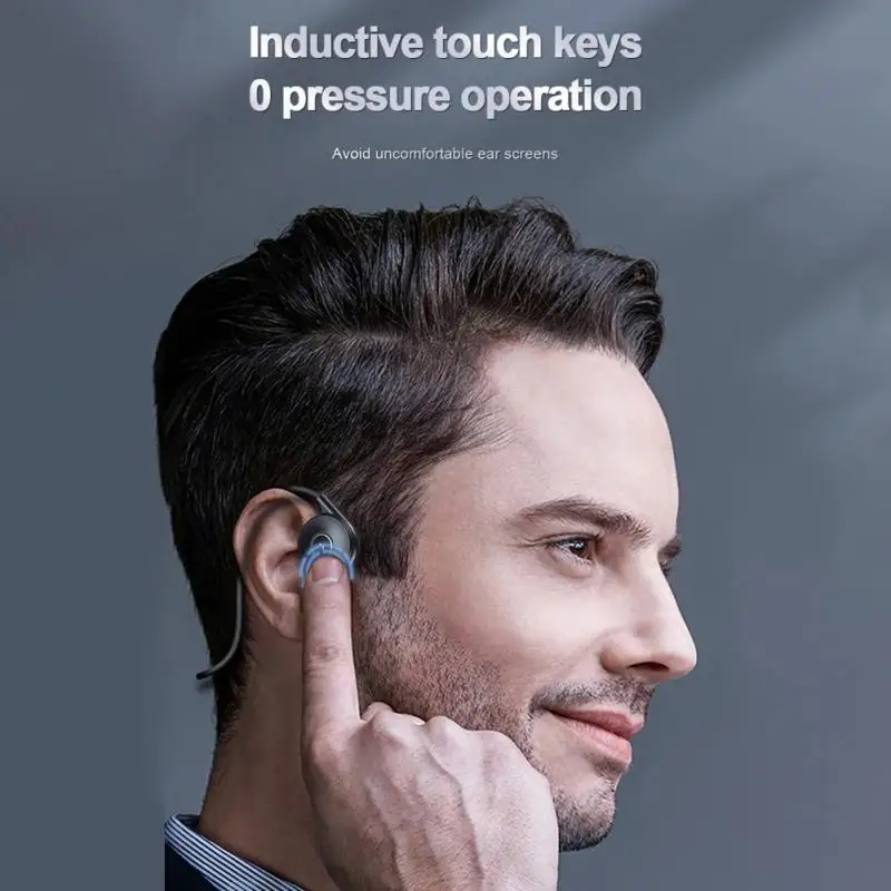 

Hi-Fi Stereo Tws Earbuds Dual Microphone Bluetooth-compatible Bone Conduction Headphones Noise Cancellation Headset