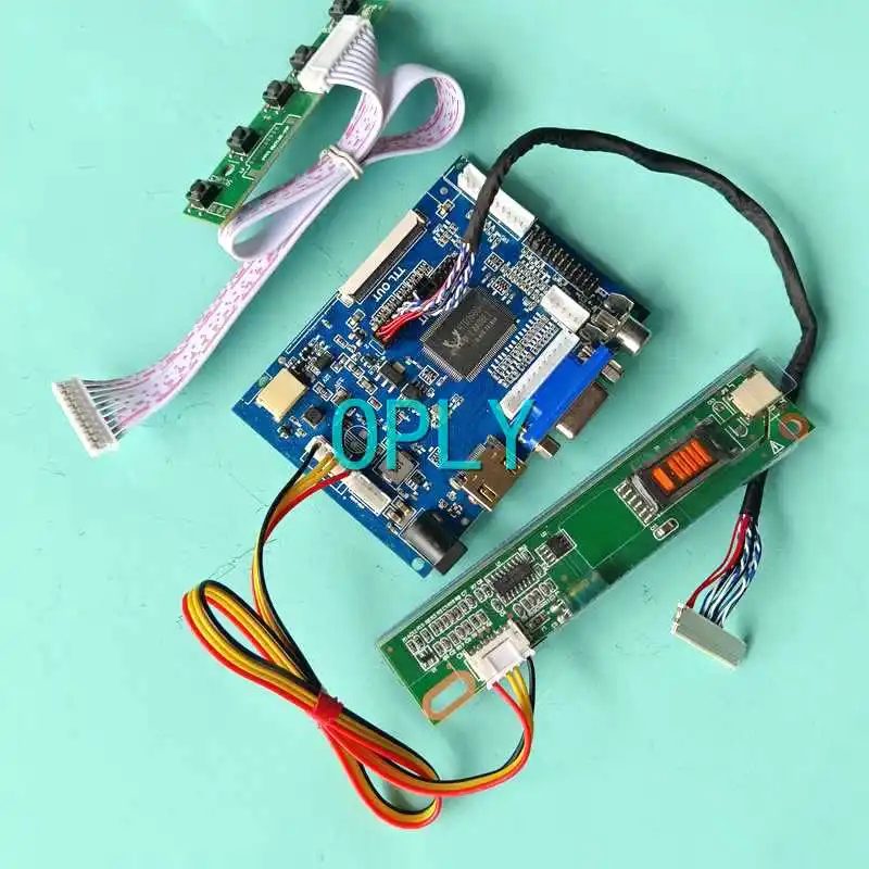 

For LP141WP1 QD14TL03 Laptop Display Screen Controller Board AV VGA HDMI-Compatible 1CCFL DIY Kit 1440*900 14.1" LVDS 30 Pin