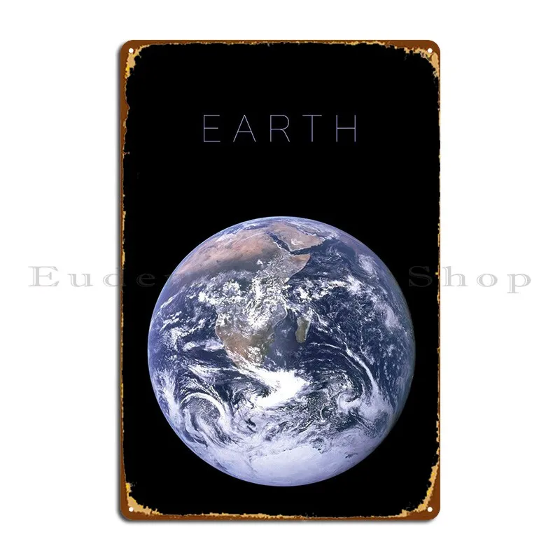 

Земляной металлический плакат для творчества, Фреска для паба, искусственный Плакат на заказ