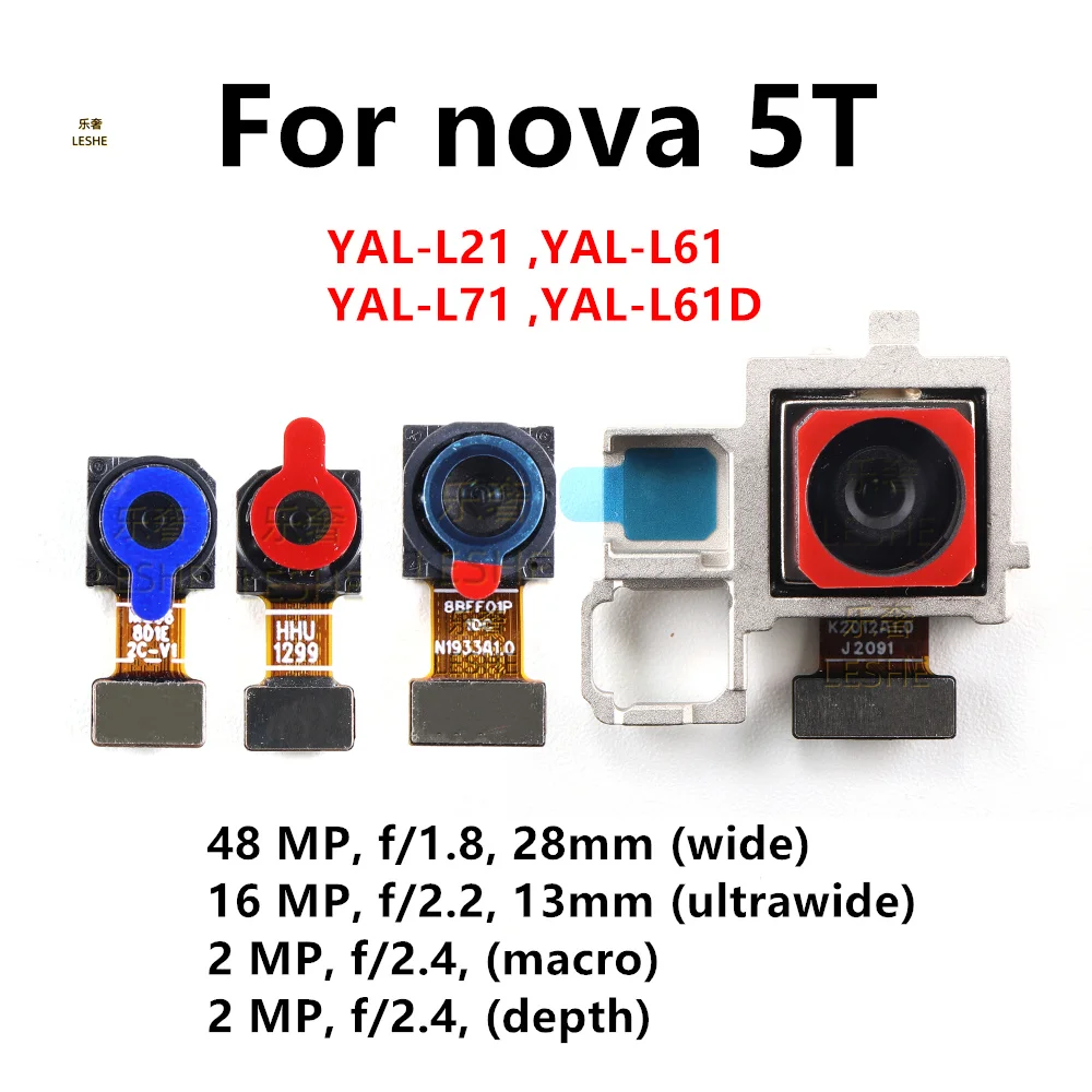 Задняя камера для Huawei Nova 5T ремонт задней камеры замена модуля