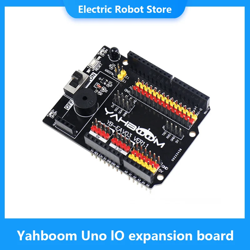 

New Arrival Yahboom IO expansion board shield circuit compatible with Arduino