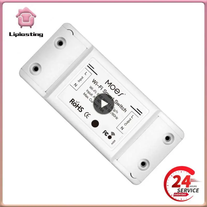 

1~8PCS DIY Bluetooth Wi-Fi Smart Light Switch Timer Smart Life APP Wireless Remote Control Works with Alexa Google Home