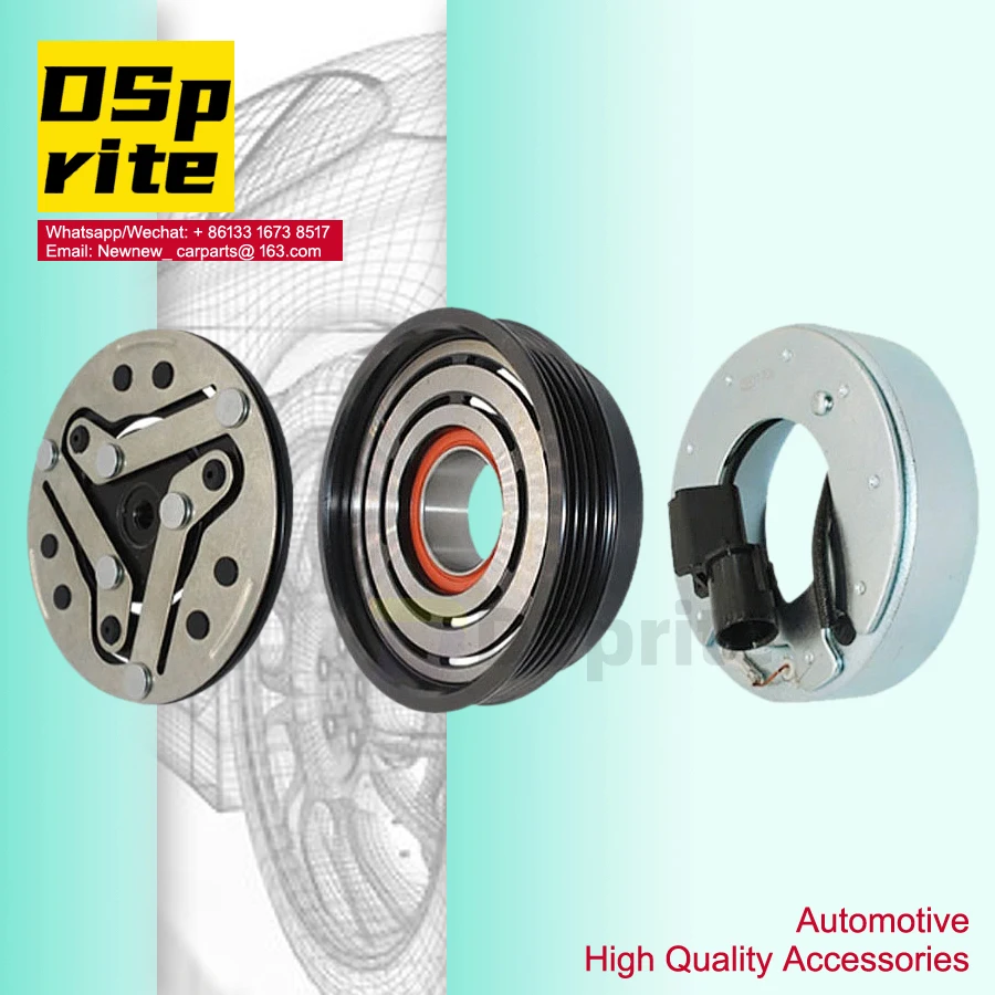 Блок сцепления компрессора переменного тока для Hyundai i10 PA Kia PICANTO BA 1 0 97701-07110 F500-DD3AA-04