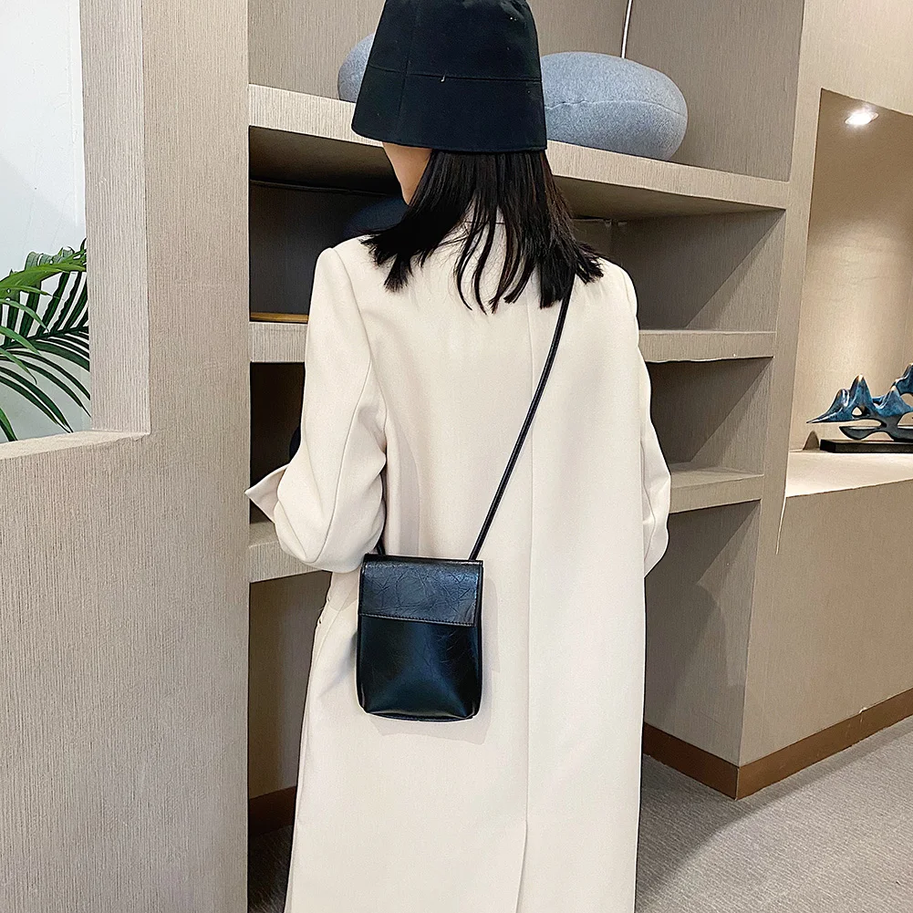 

Женская сумка через плечо из ПУ кожи, в стиле ретро