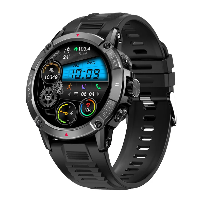 

2023 New Smart Watch Men Outdoor Sports BT Call Compass 400mAh Battery Health Monitoring Smartwatch Women For Android IOS Sale