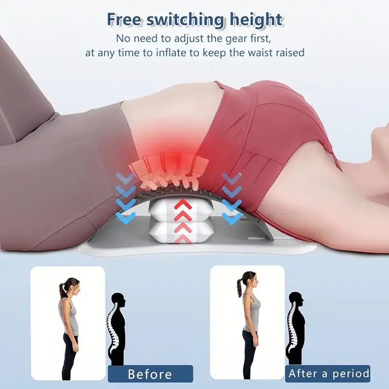 Носилки для спины облегчения боли в пояснице регулируемая подушка безопасности