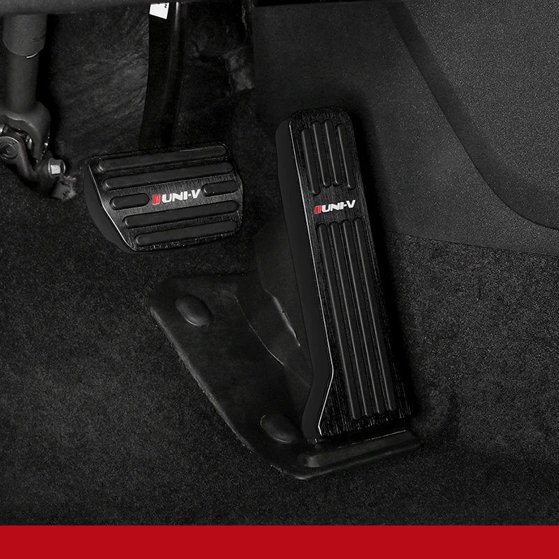 

Для Changan UNI-V UNIV 2022-2024 наклейка на крышку салона автомобильной газовой тормозной панели из алюминиевого сплава модификация автомобильные аксессуары 2 шт.