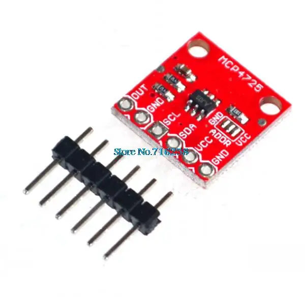 10 шт./лот MCP4725 I2C ЦАП модульная макетная плата MCP4725
