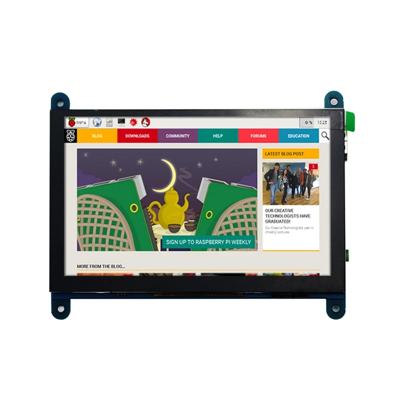 

HOT-5Inch Screen AIDA64 LCD Display Capacitive Touch HDMI-Compatible Module 800X480 For Raspberry Pi 3 Pi4 PC Monitor