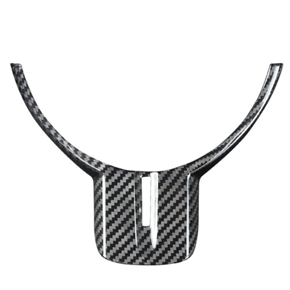 

Carbon Fiber Steering Wheel Frame Panel Cover Trim for Subaru BRZ Toyota GT86