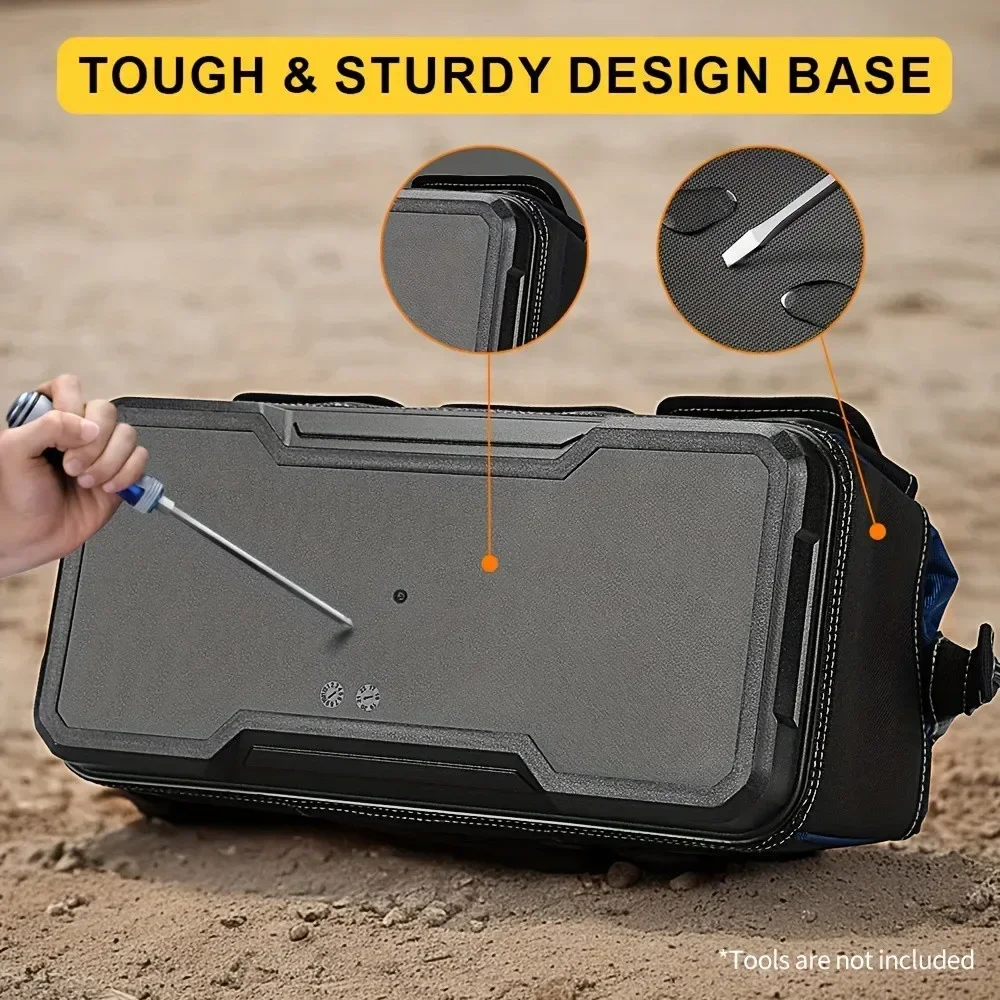 НОВАЯ утолщенная оксфордская сумка для инструментов сверхпрочная пластиковая с