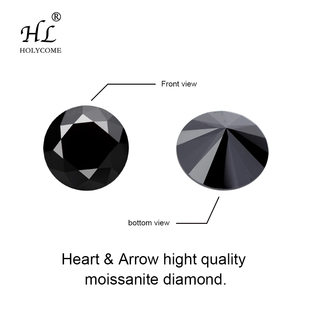 Holycome бриллиант с муассанитом незакрепленные драгоценные камни для изготовления