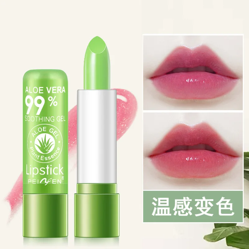 

PNF Moisturizing Lip Balm Aloe Vera Jelly Discoloration Lipstick Moisturizing Lip Balm Lightening Lip Lines Antidrying Lip Glaze