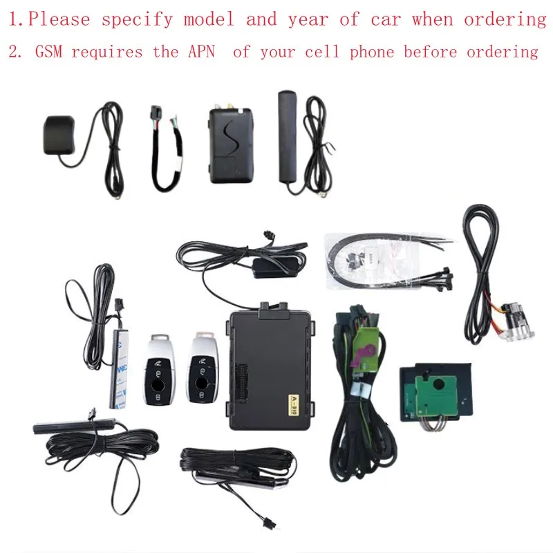 

Система запуска и остановки автомобиля без ключа для Mercedes Benz CLA GLK ML CLS SLK Vito GLA X156 X240, система дистанционного запуска и комфортного доступа