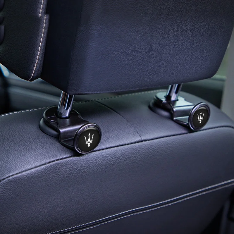 

2 шт., автомобильные зажимы-органайзеры, автомобильные аксессуары для интерьера для Maserati Quattroporte Spyder Levante Coupe GranTurismo Mc20 Ghibli