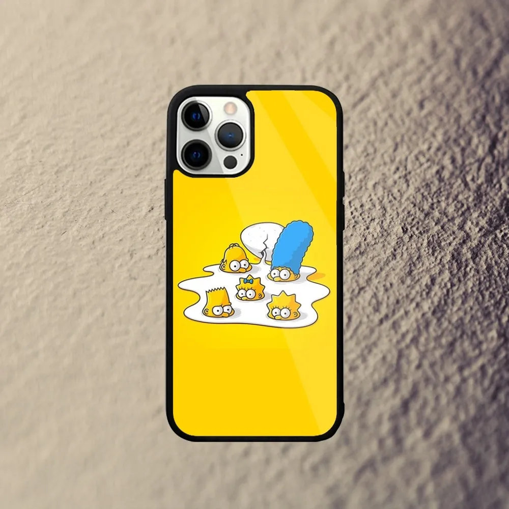 Чехол для телефона Cartoon Homers-S-Simpsons iPhone 15 14 13 12 11 Plus Pro Max Mini Magsafe с магнитной