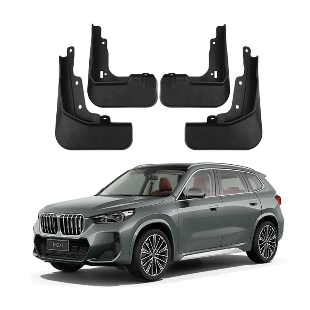 

Для BMW X1 iX1 U11 M35i 2023 ~ 2025 2024 автомобильное переднее и заднее колесо, брызговики, брызговики, крылья, брызговики, аксессуары