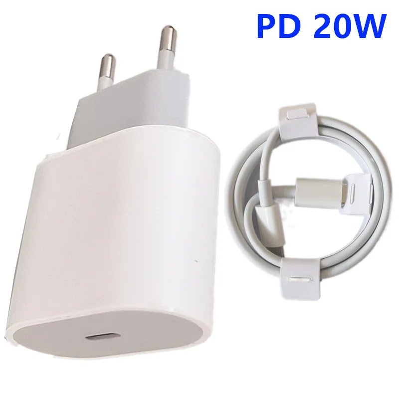 

20W PD USB C Quick charge 3.0 4.0 USB Charger for iPhone 13 12 11 pro mini ipad Xiaomi poco x3 X4 M4 Pro 5G Fast Charging Cable