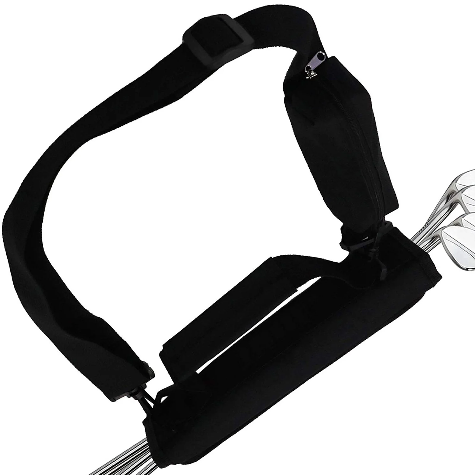 Black-Golf Club Bag For Men Women Kids-Golf Club Bag With Bag Adjustable Shoulder Strap Men Women Sports Travel Handbag