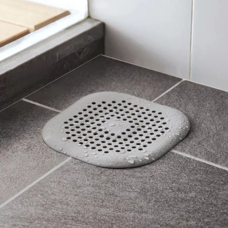 

Hair Filter Sink Anti-blocking Strainer Bathtub Shower Floor Drain Stopper Silicone Kitchen Deodorant Plug Bathroom Accessories