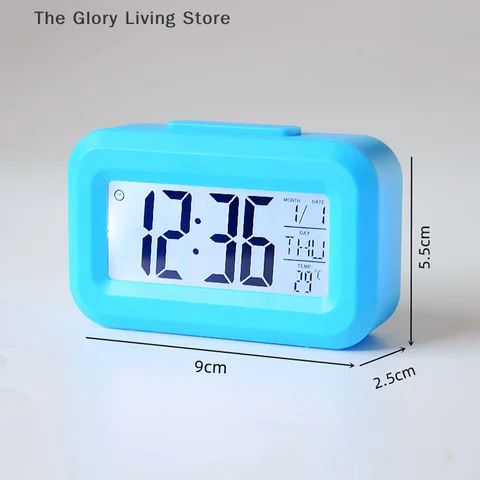Цифровой ночной будильник LED