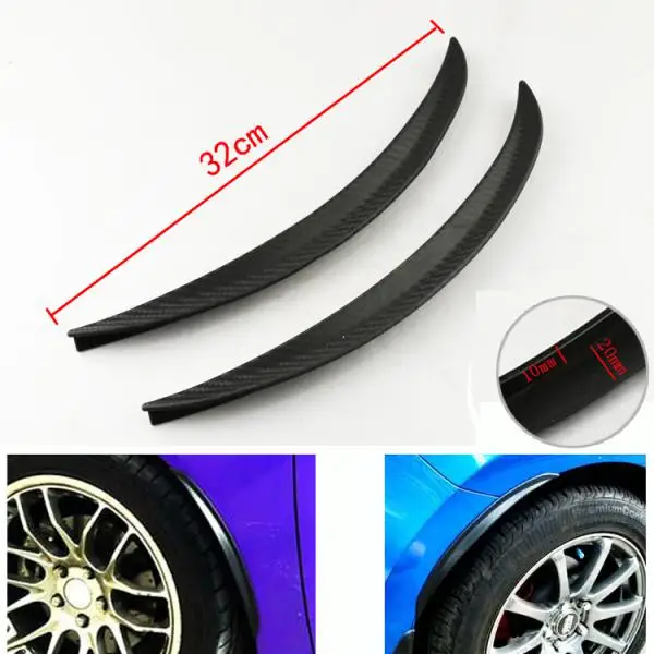 

2x Portable Car Side Wheel Arch Trim Cover Case 32cm