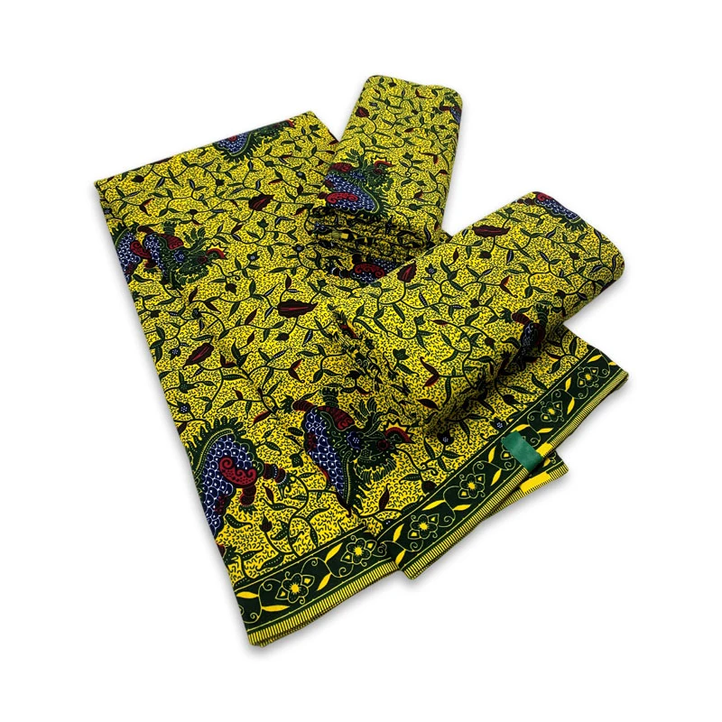 Новейшая ткань премиум-класса с африканским восковым принтом Батик Анкара 6