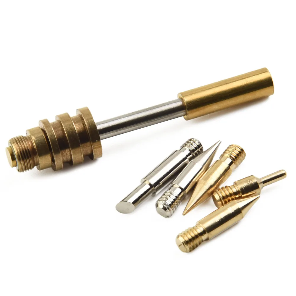 

8pcs Set 30W 510 Interface Soldering Iron Tip Horseshoe Shape With Heating Core For Wireless Soldering Welding Tool Accessories