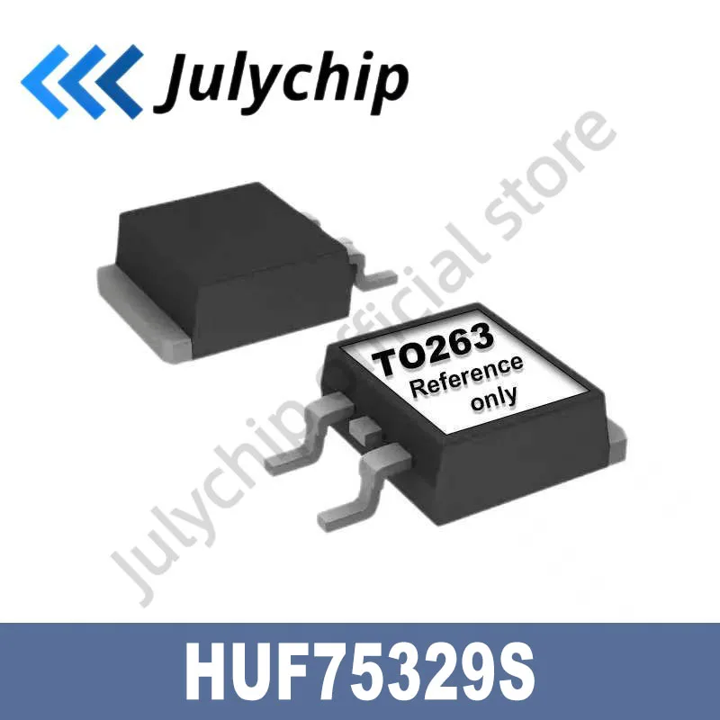 

HUF75329S NEW ORIGINAL N-Channel 55 V 49A (Tc) 128W (Tc) Surface Mount D2PAK (TO-263)