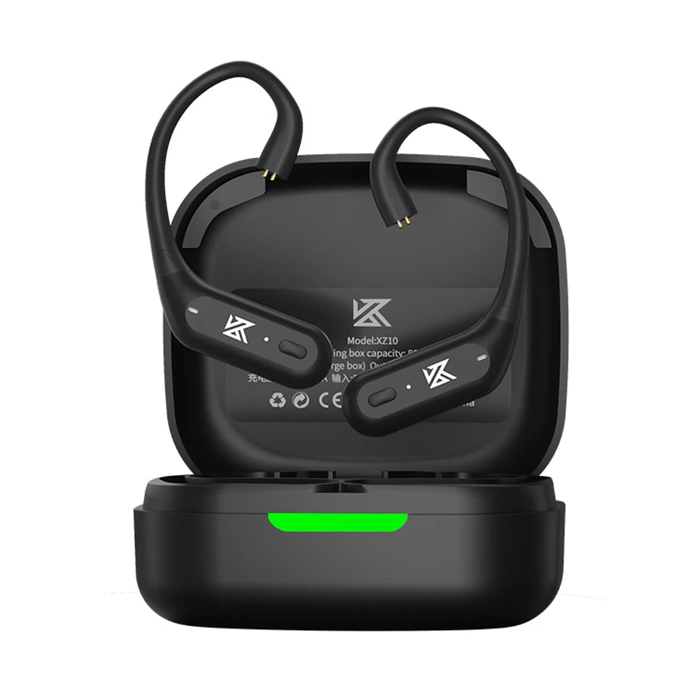 KZ XZ10 Bluetooth 5.3 Hi-Fi наушники с ушным крючком и передачей aptX/sbc/aac 0 75 мм 2 контакта для ZS10
