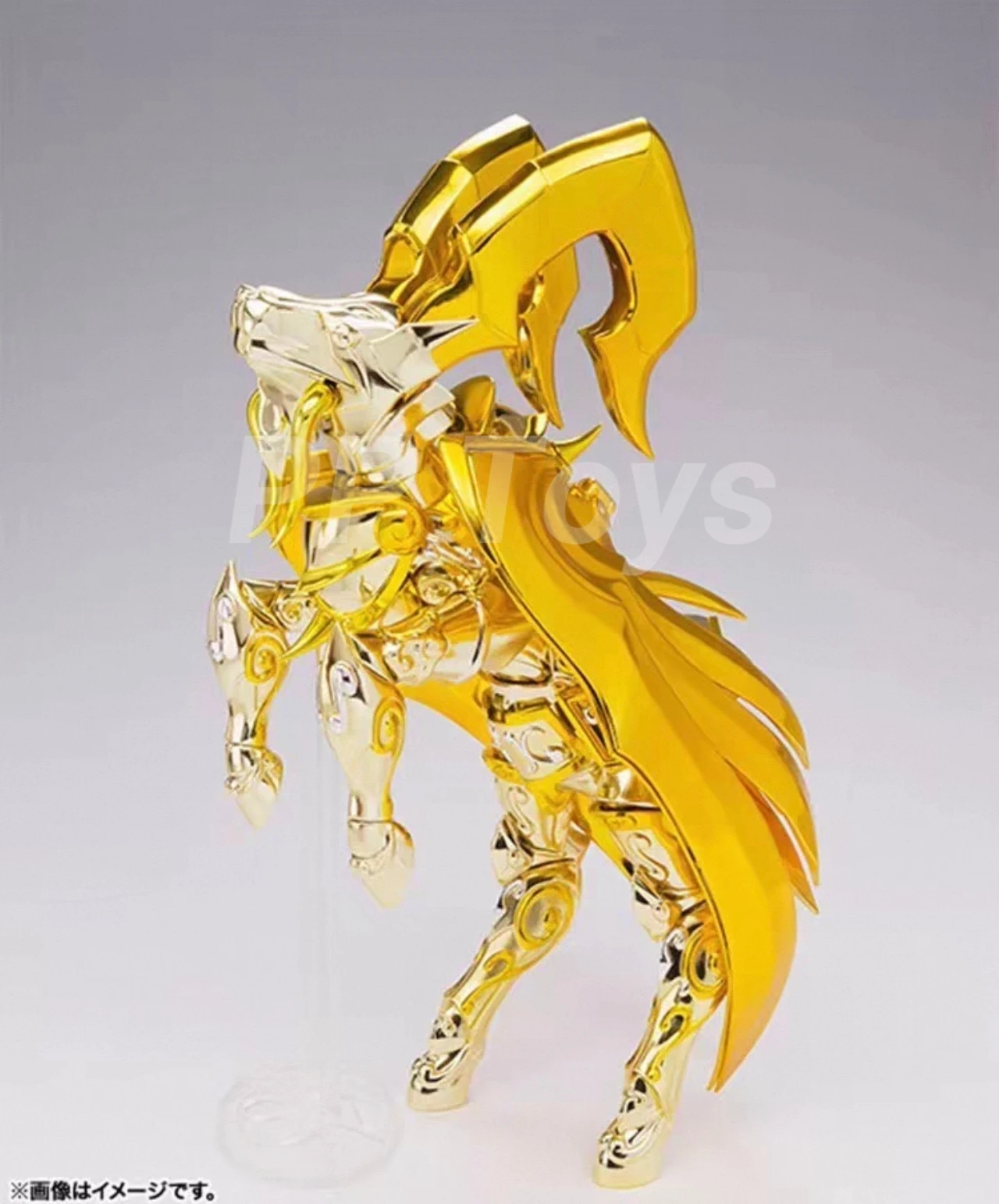 Фигурка Bandai Saint Seiya Golden Soul EX Saint Cloth Mythical Capricorn Shura Divine Cloth, подвижная, подарок для детей (art.: 3920da17a966c) - 3920da17a966c