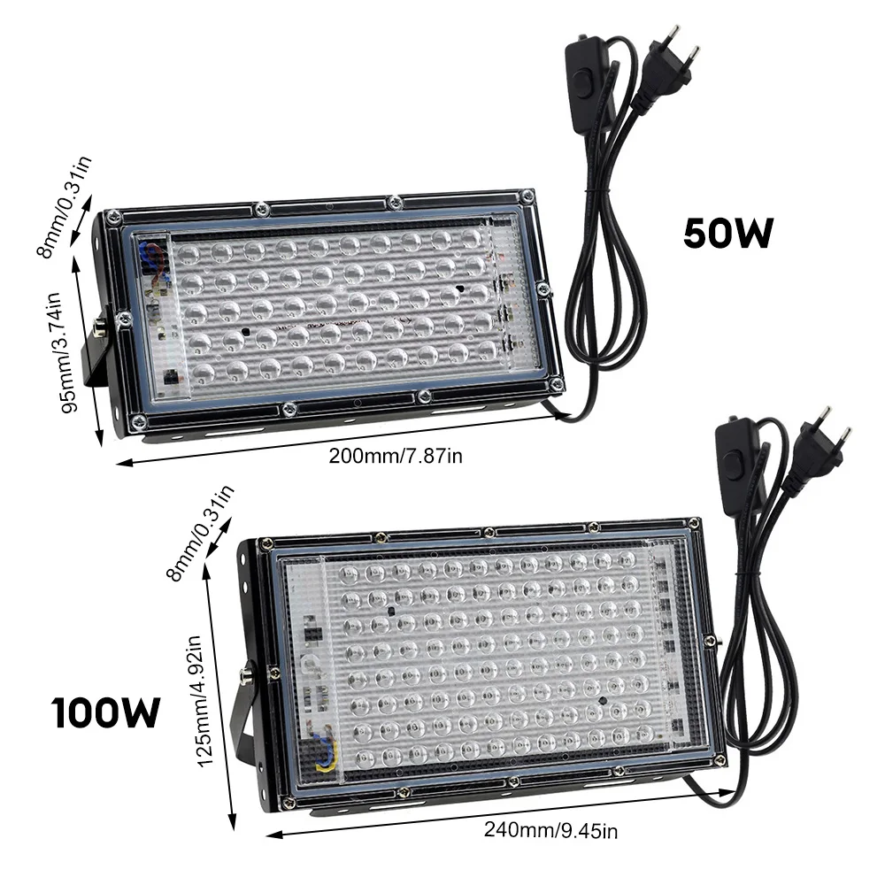 Ультрафиолетовые лампы 395 нм 220 Вm Ligghig брендовая сценическая лампа 50 Вт