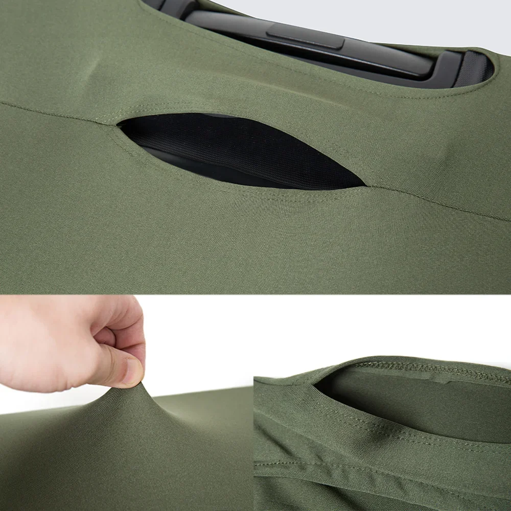 Dust Cover Luggage Covers With Side Pockets 18-32 inches Protector Scratch-Resistant Travel Accessories Supplies butterfl letter