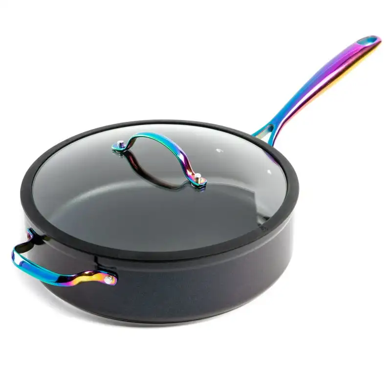 

5 Quart Rainbow Saute Pan with Glass Lid