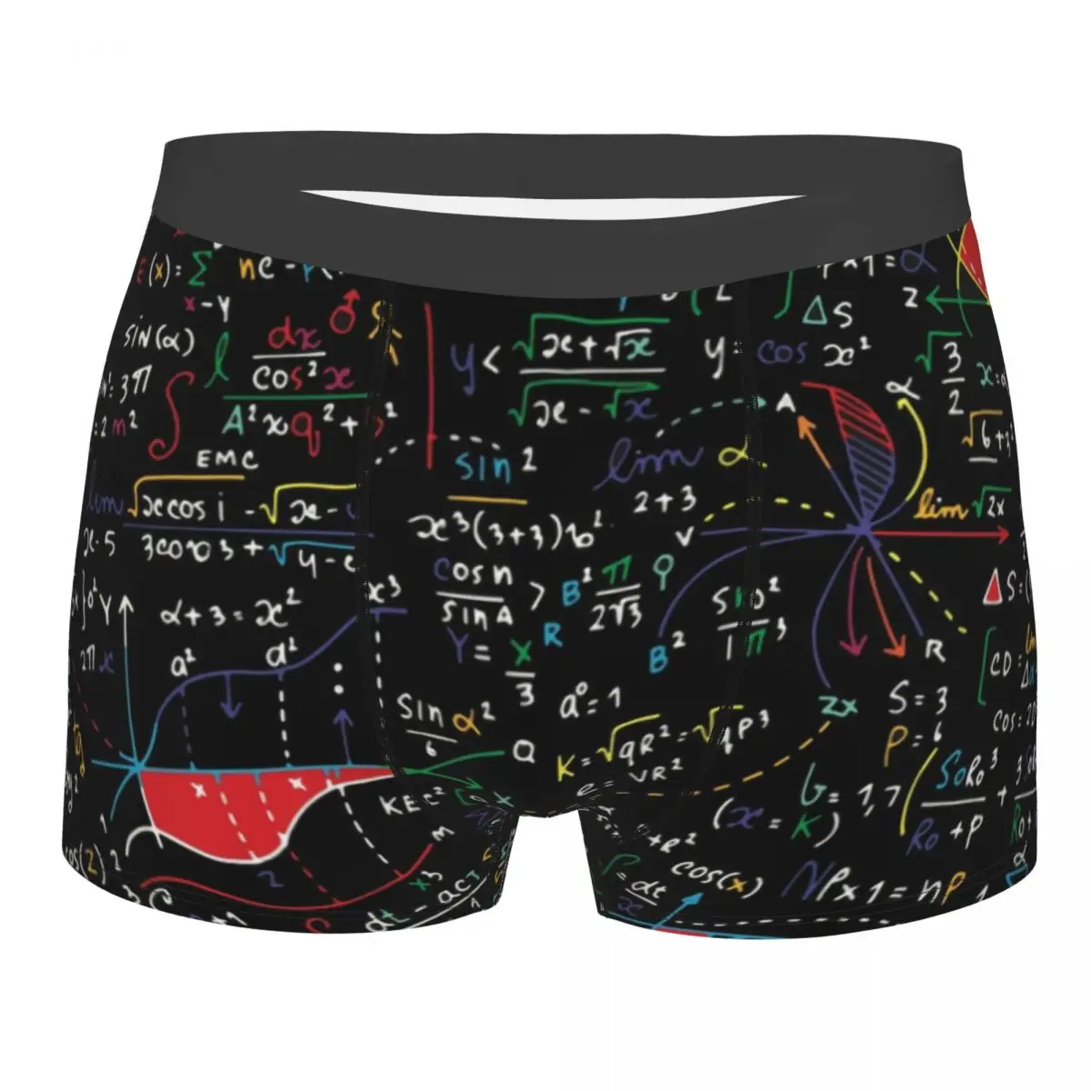 

Новинка, удивительный мир математики, мужские удобные трусы для учителя математики, нижнее белье