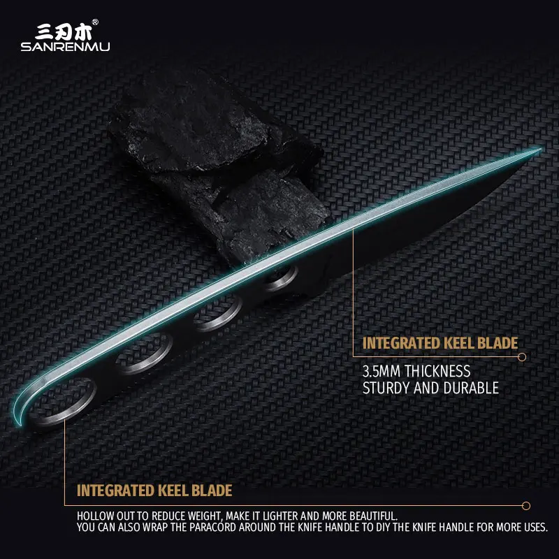 Нож SANRENMU 7130/S601 фиксированный с ножом на природе нож для выживания в дикой охоты