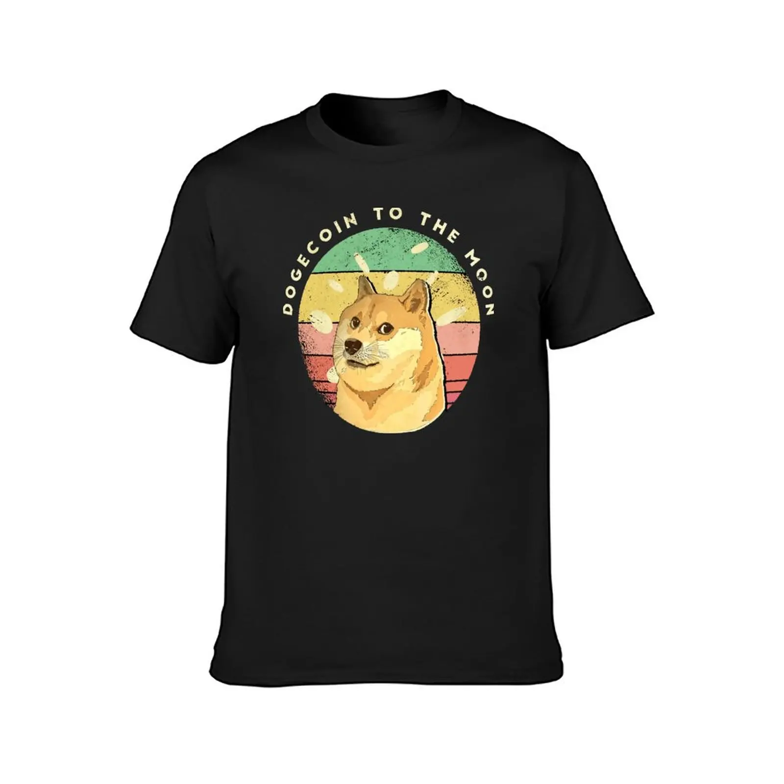 Продам Dogecoin To The Moon футболка с круглым вырезом спортивная забавная для фитнеса