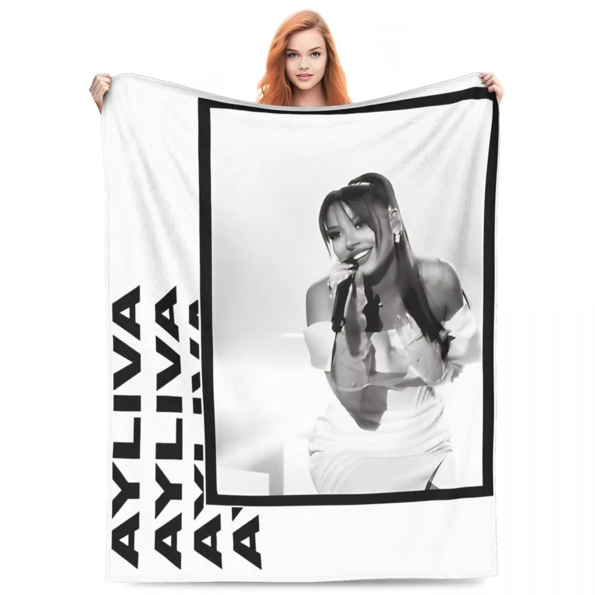 Ayliva новинка 2024 года альбом LIEB MICH одеяло Фланелевое покрывало для кровати турнира