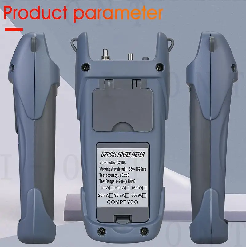 AUA All-IN-ONE Optical Power Meter with Visual Fault Locator optical fiber tester 5KM 10km 20KM 30km VFL 1/10/20/30MW