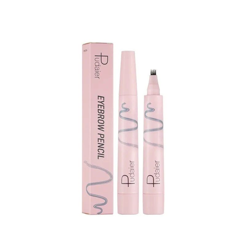 

Eyebrow Pencil Emulation Durable Waterproof Four Pronged Liquid Eyebrow Pencil