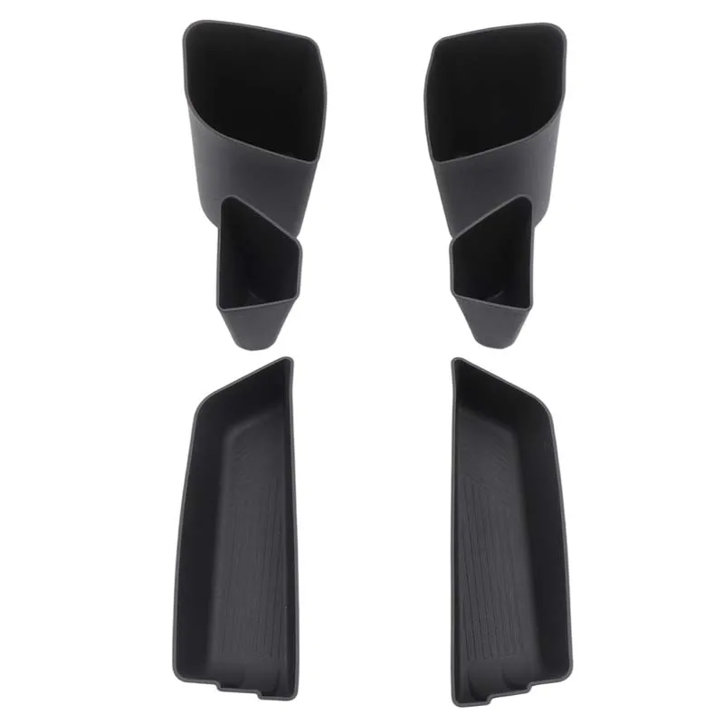 

Для 2025+ BMW X3/G45 ящик для хранения слотов для передней двери, накладка на слот для передней двери, антивибрационные аксессуары, TPE, черный, 6 шт.