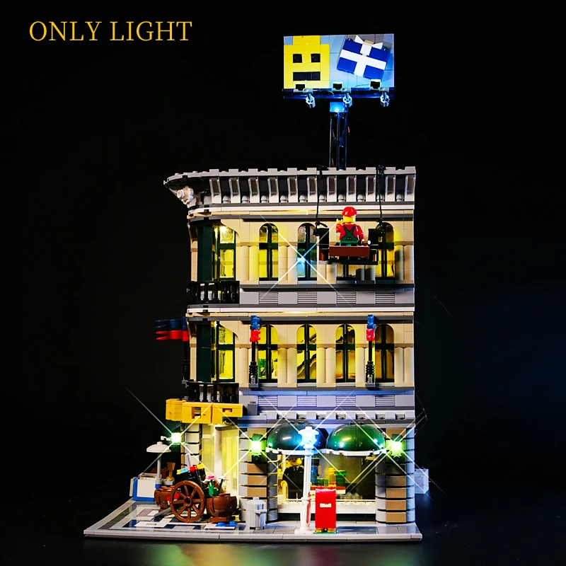 Только комплект со светодиодной подсветкой для 10211 года строительные блоки Grand