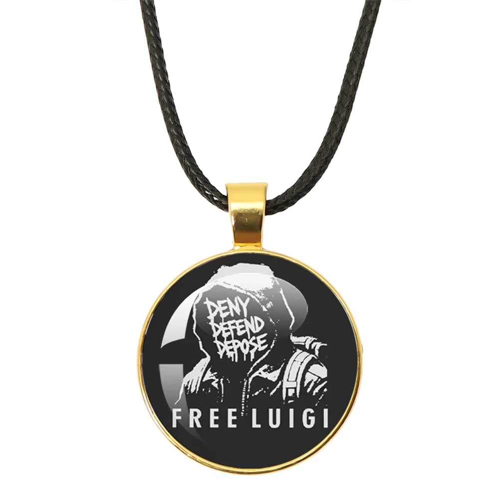 Ожерелье Saint St. Luigis для мужчин и женщин United Healthcare DENY DEPOSE 25 мм стеклянное ожерелье с