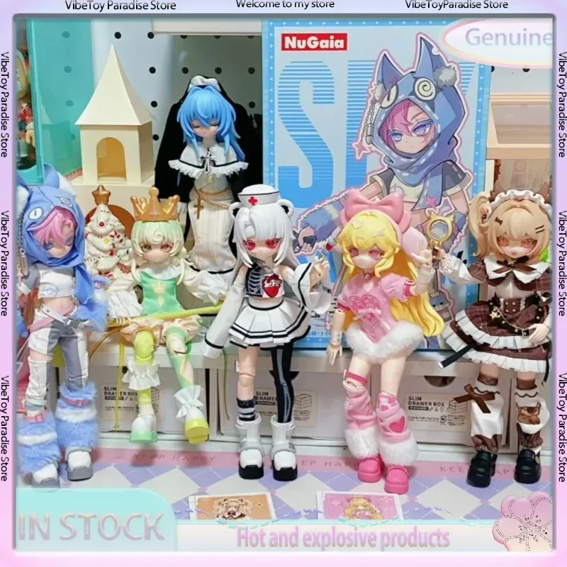 Фото Новая коллекционная фигурка BJD серии X, 8 точек артикуляции, в слепой коробке, подвижная кукла-фигурка, настольное украшение, подарок на день рождения №1