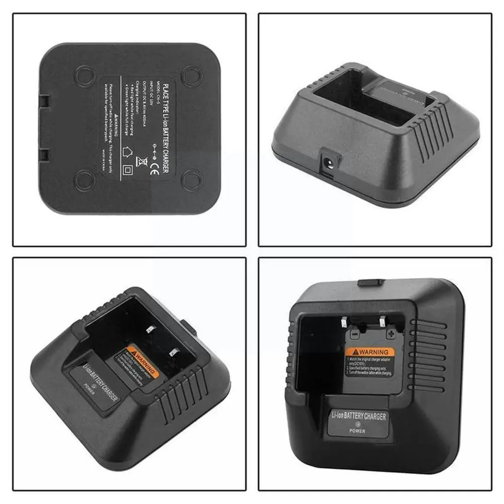 

Black -5 Arger Base Baofeng Uv5r Dm-5r Bf-f8hp Accessories Uv-5ra 5re Bf-f8+ Base Uv6r Radio Walkie-talkie Q3y1