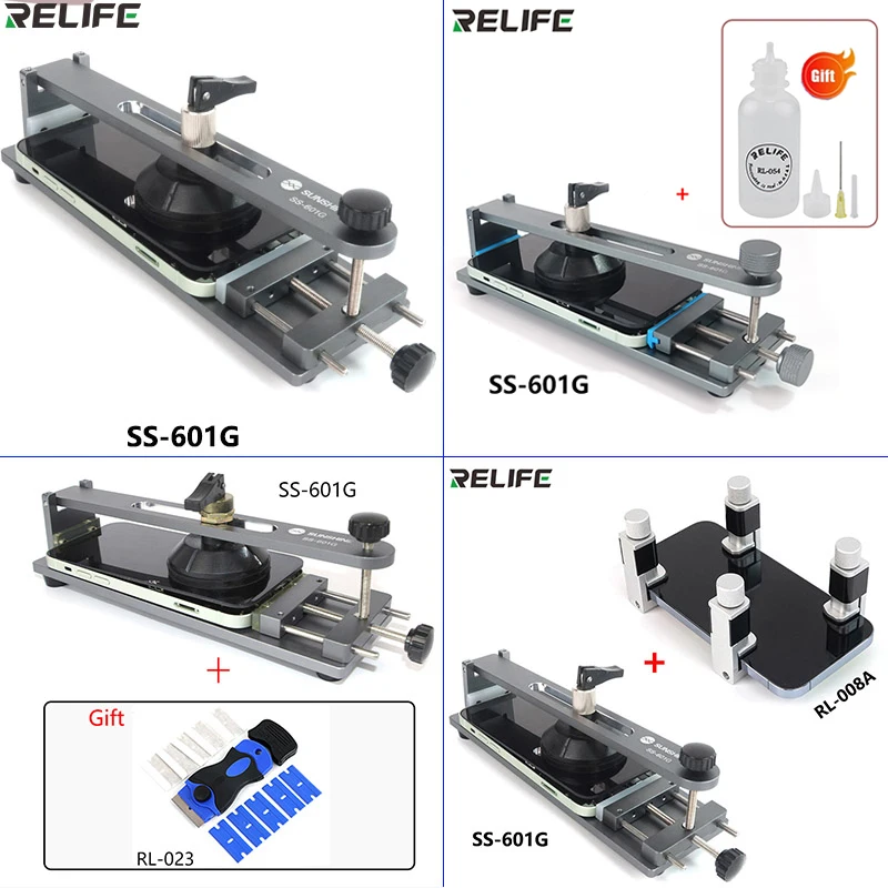 

SUNSHINE SS-601G Heating-Free LCD Screen Separator for iPhone Android Mobile Phone Screen Opening Disassembly Repair Tools