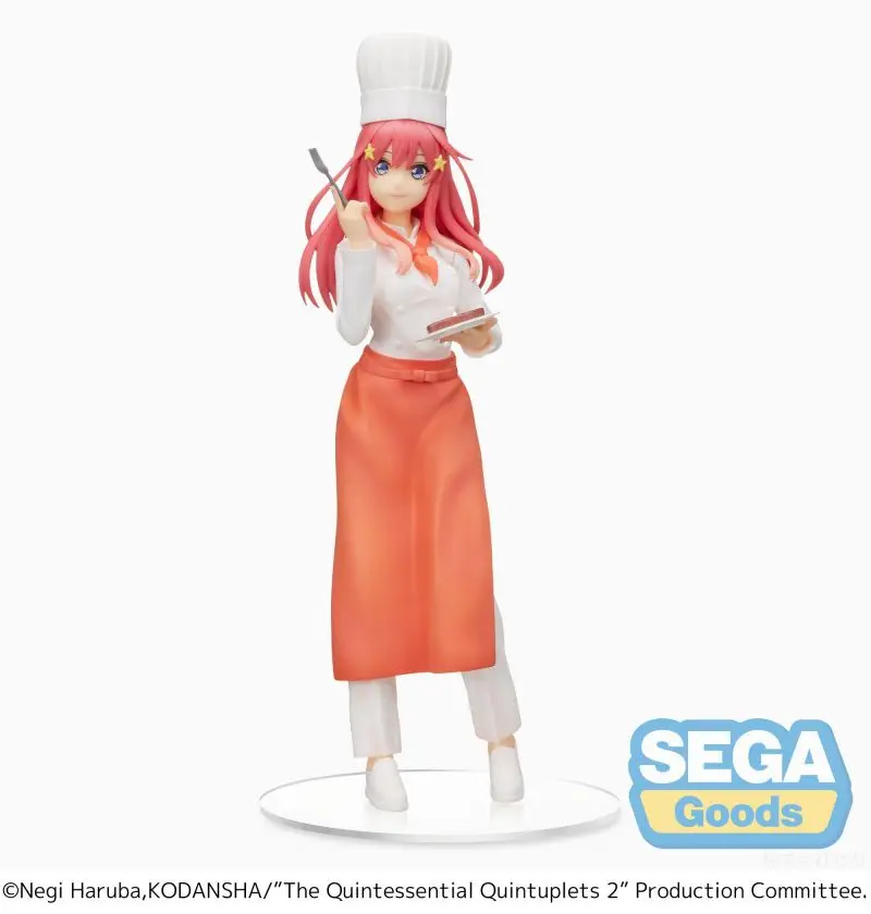 

Фигурки героев аниме Sega The quintessence Quintuplets Nakano Itsuki cook, 23 см