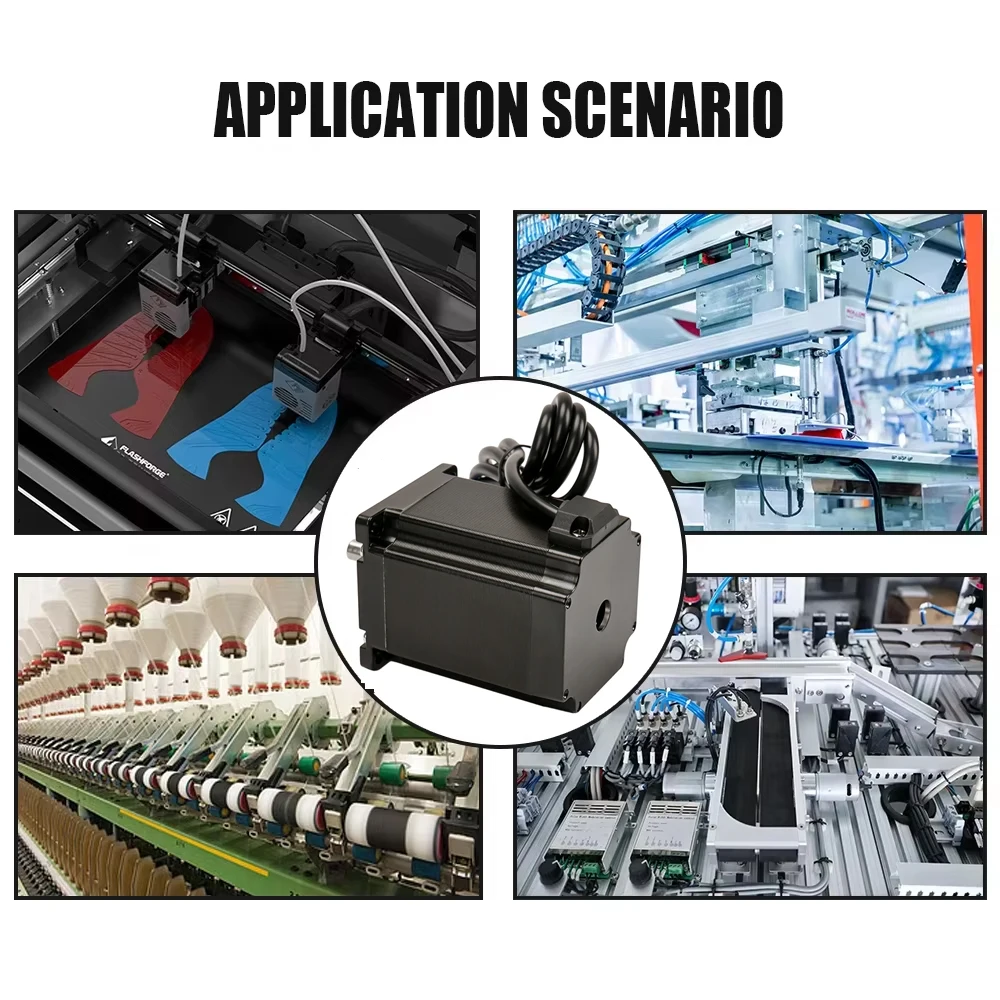 NEMA23 57 Шаговый двигатель 1 8 Нм 2 фазы 270 унций 3A 76 мм вал 57HS76 4-выводной для